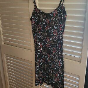 Forever 21 Women's Floral Summer Dress Knee-Length (Small)